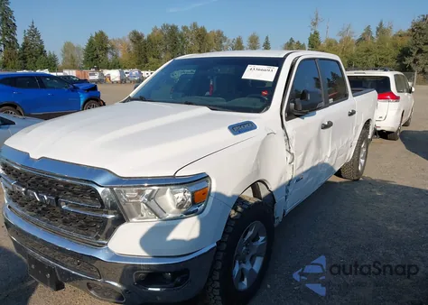 2023 Ram 1500 Big Horn 4X4 5'7 Box z USA, uszkodzony, nr VIN 1C6RRFFG7PN530846